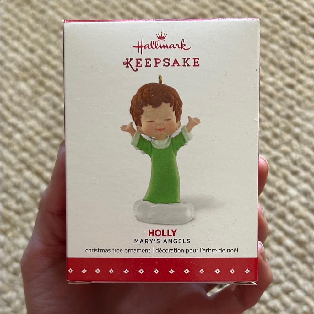 Hallmark Keepsake Mary's Angels Ornament - Holly